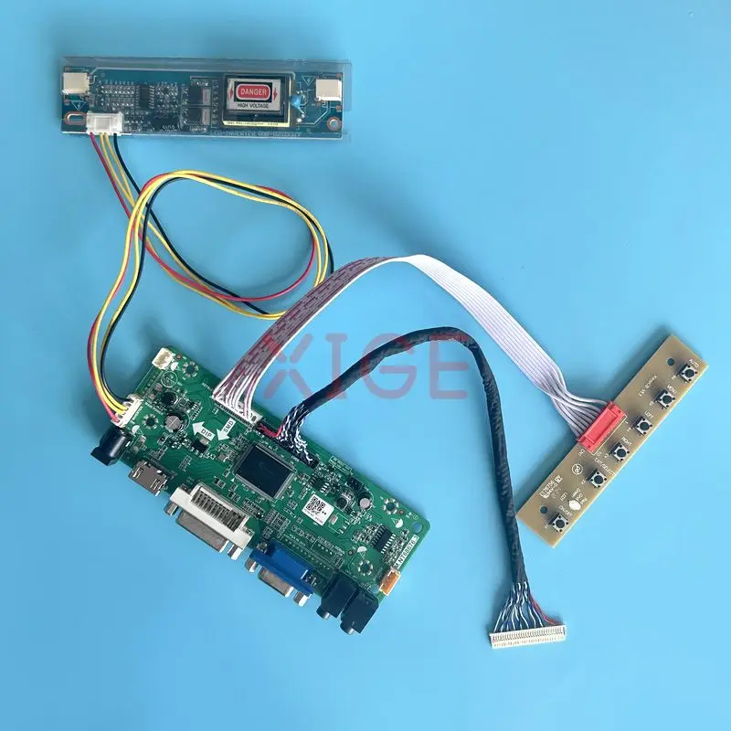 

Плата контроллера драйвера MNT68676 подходит для B170PW02 B170PW04 B170PW07 комплект DIY HDMI-совместимый 30Pin LVDS 2CCFL 1440*900 экран VGA DVI