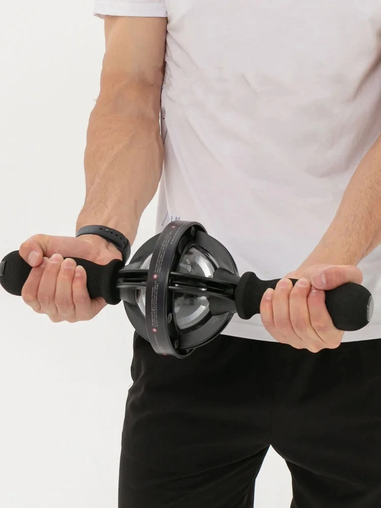 Fitness Led Finesse Balls 200Kg Wrist Ball Gyro Gyroball Arm Hand Muscle Force Trainer Device Exercise Strengthener Arm Ball