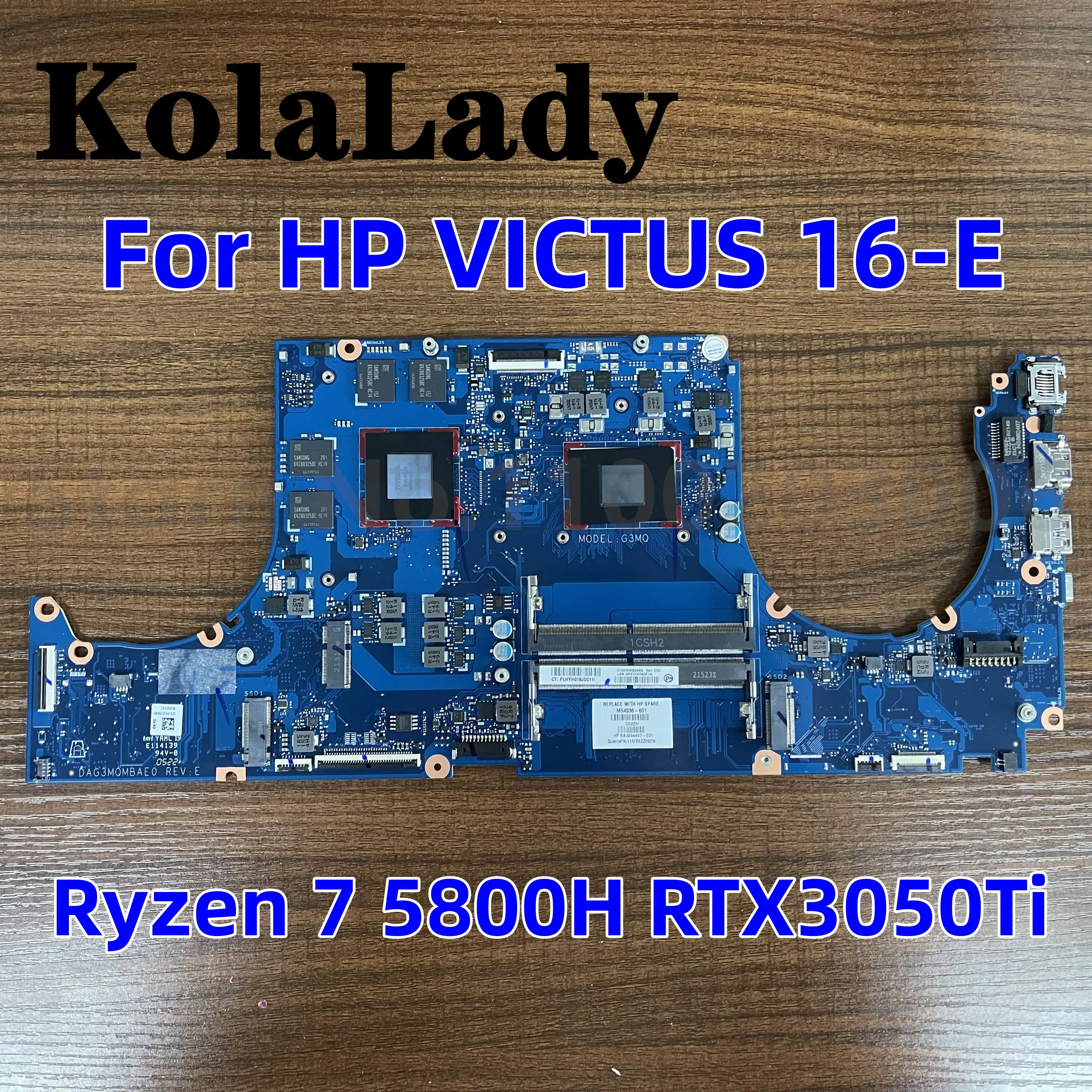 NEWM54836601ForHPVICTUS16EDAG3MQMBAE0LaptopMotherboardWith