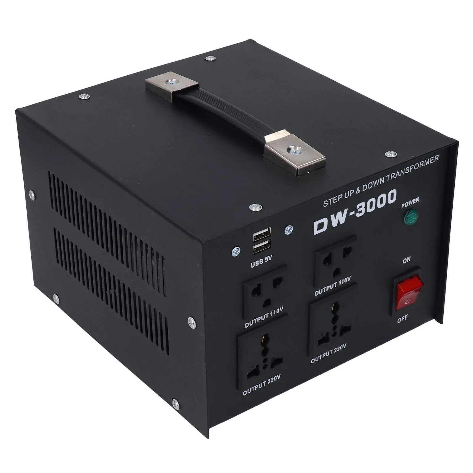 전압 변환기 트랜스포머 3000W 다중 보호 기능을 갖춘 스텝 업/벅 AC 전압 변환기