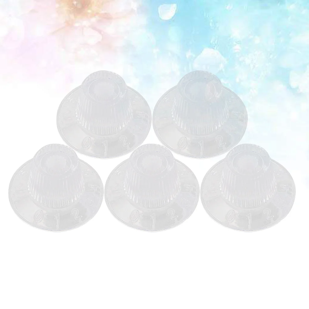 

PCS/ Pack Amplifier Knobs Acrylic Transparent Tone Volume Guitar Knobs for Electric Guitar Amplifier Parts