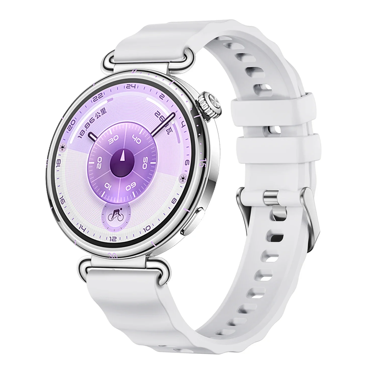 18mm Soft Silicone Watch Strap Wristband Bracelet Accessories