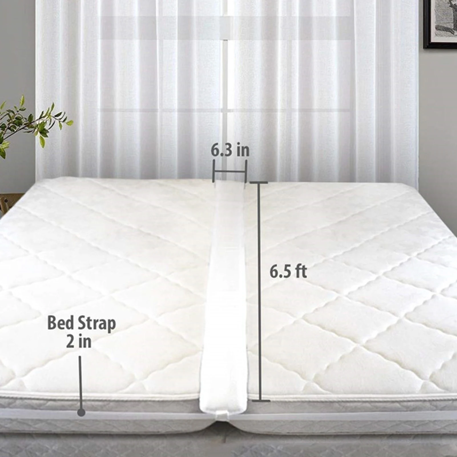 Mattress Connector Kit Transform Two Twins into King Size Bed Bed Fixing Accessories