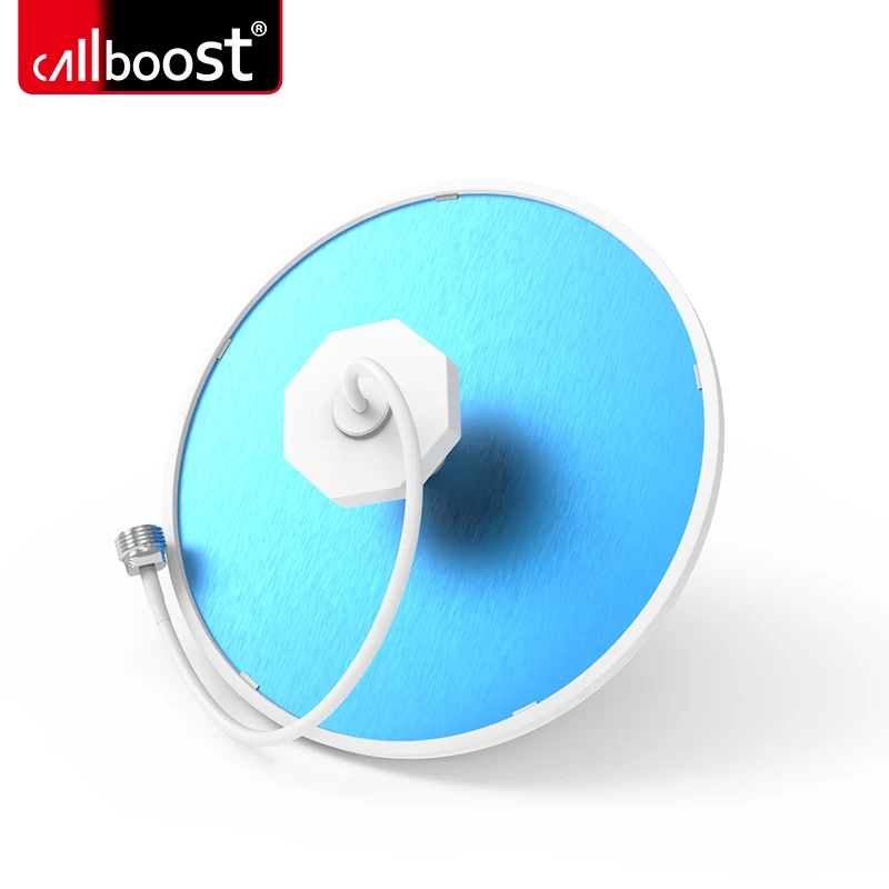 Callboost Omni Ceiling Antenna GSM 2G 3G 4G Signal Booster Antenna 5dBi 360&deg; Cover 698-2700mhz Cellular Amplifier N-female
