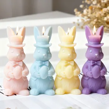 Bunny Candle Silicone Mold 1