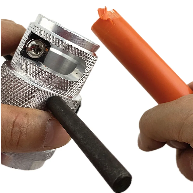 New Type PPR Plastic Pipe Barker Tube Skinning Knife Hydropower DN 20-25mm Manual Stripper For Plumbing Pipe Tool