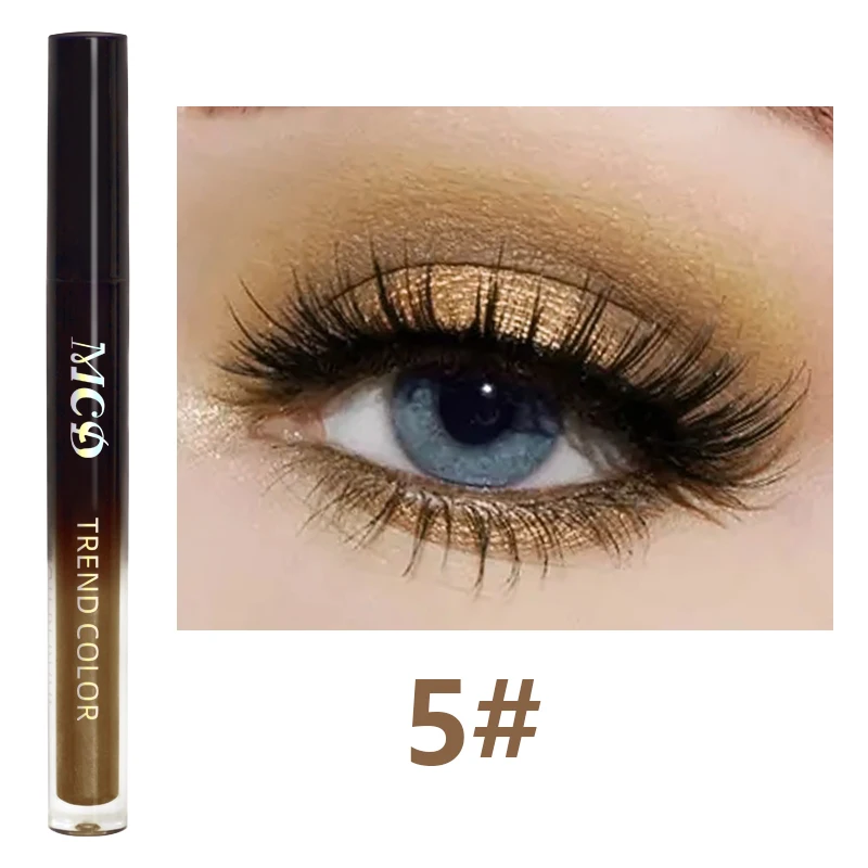 Radiant 13-Shade Waterproof Liquid Eyeshadow Collection - High Shine, Long-Lasting & Smudge-Proof Makeup