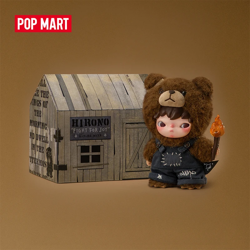 POP MART Hirono Living Wild-Fight for Joy Plush Doll