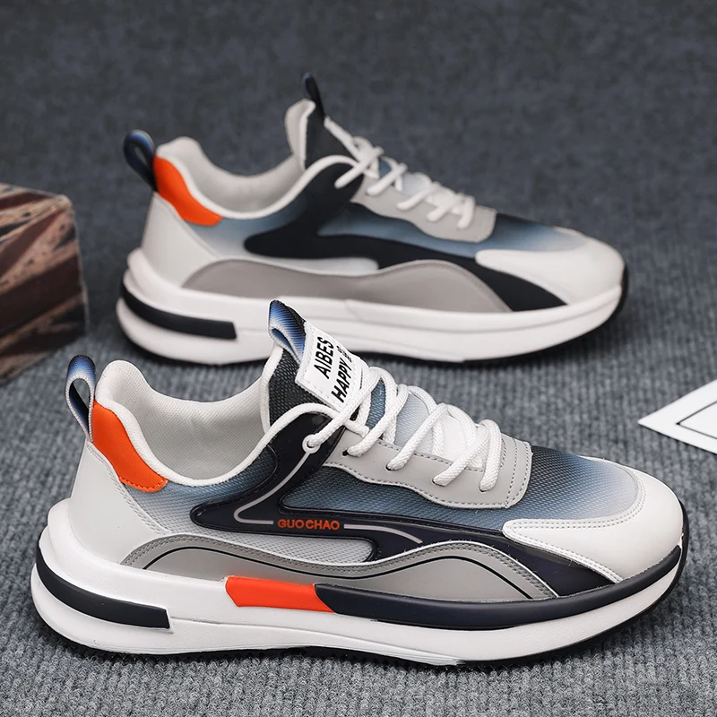 Men's Sports Shoes Free Shipping Original Male Casual Sneakers Summer Breathable Fitness Trainers Man Outdoor Running Shoes New