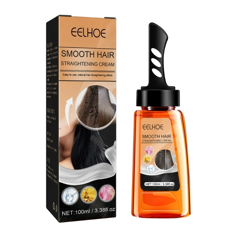 Protein Correcting Hair Straightening Cream Nourishing Straight Hair Cream