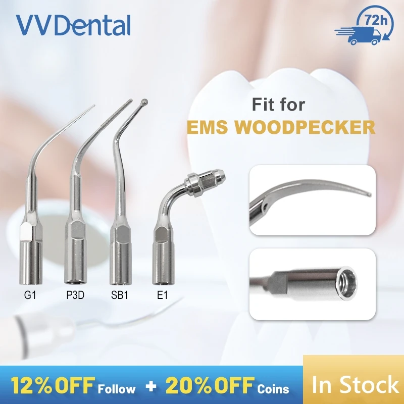DentalScalerTipsP1G3ForEMSWOODPECKERDentalScalerScalingPerio