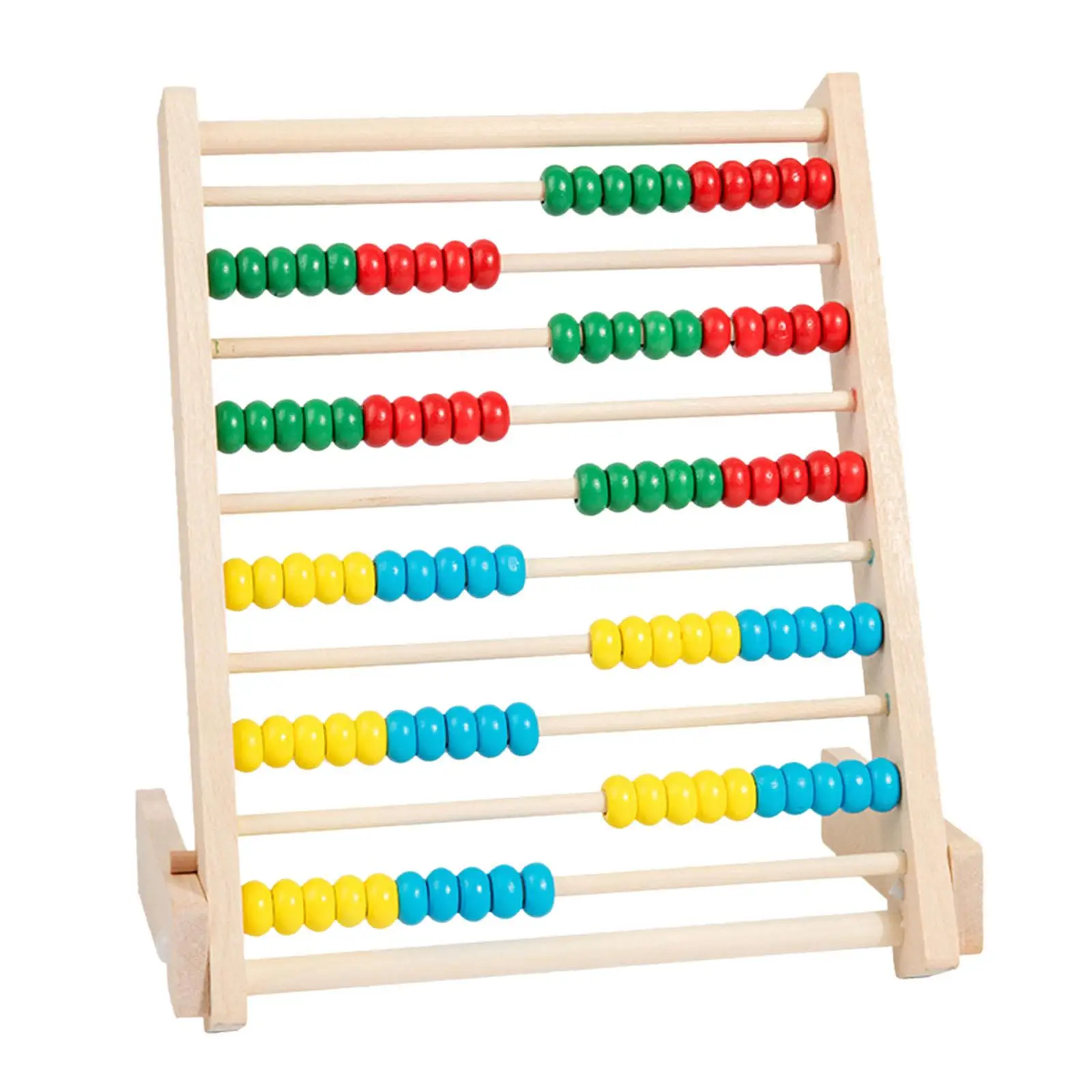 Wooden Abacus Counting Abacus Math Addition Subtraction Montessori Toy