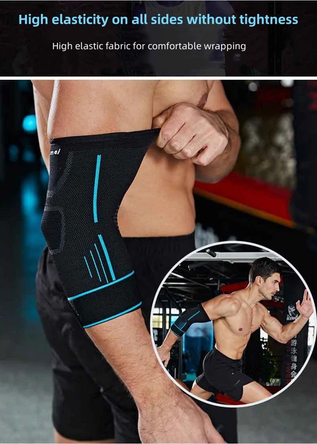 1Pcs Bandage Elbow Pads Brace Compression Support Sleeve for Tendonitis Tennis Elbow Reduce Joint Pain Support Protector 3