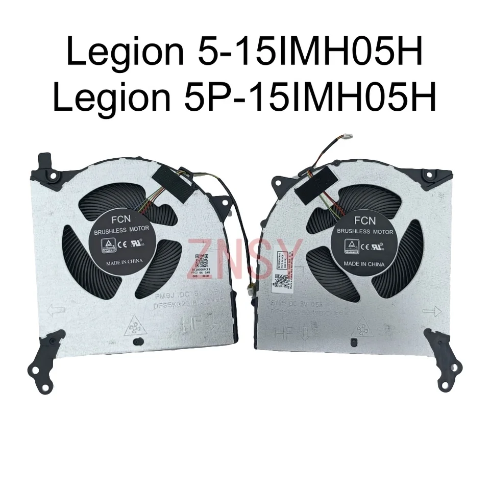 5V Laptop Cooling Fan for Lenovo Legion 5-15IMH05H 81Y6 5P