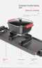 110V Multi-Functional Non-Stick Electric Grill and Griddle,Home Electric Griddle & BBQ Grill,Perfect for BBQ and Hot Pot 5