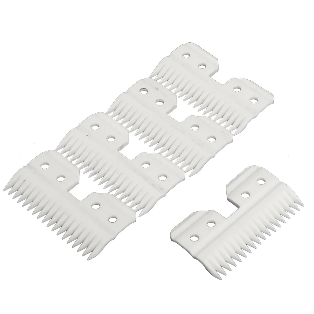 Cerâmica Moving Blade para Pet Grooming 18 Dentes Clipper Acessórios Elétricos para Android Wahlkm10 Oster a5 Clippers Peças Lote
