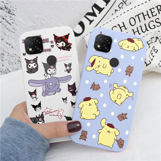 Funda de teléfono para Redmi 9C NFC 10A, Kuromi My Melody Family, cubierta  trasera para Redmi 9C, Redmi9C, NFC, Redmi10A, suave, TPU