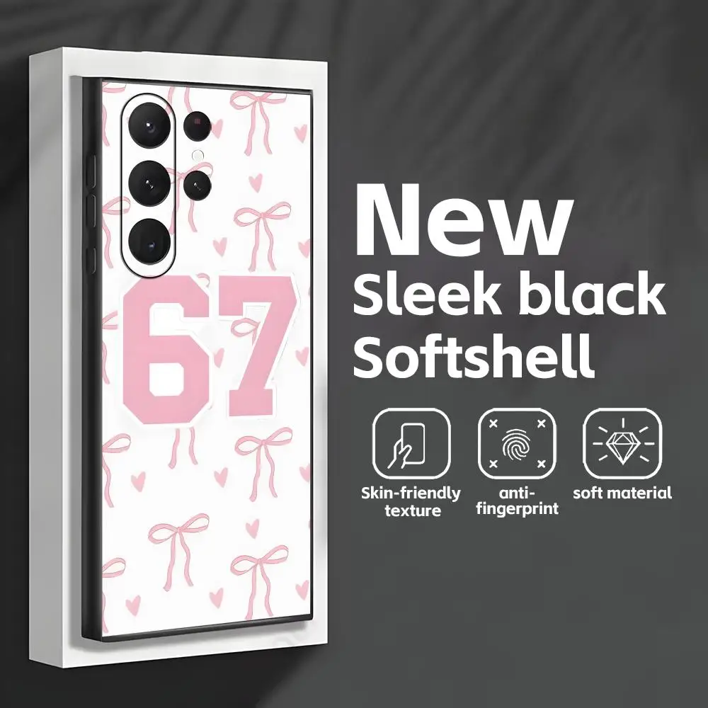 Sleek Black Soft Phone Case