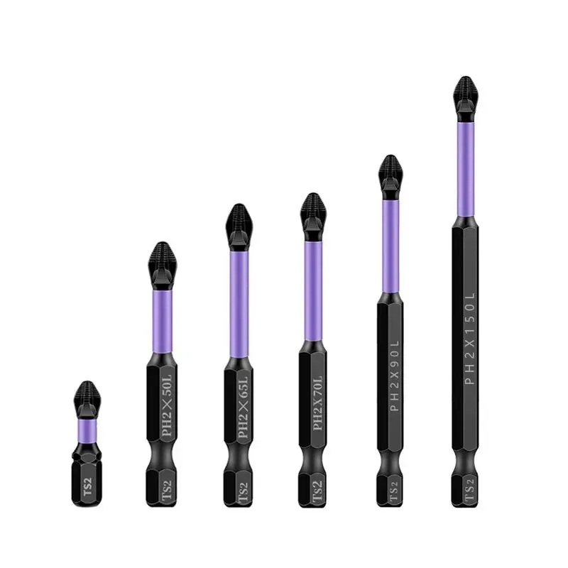 Magnetic Anti-shock Cross Screwdriver Set