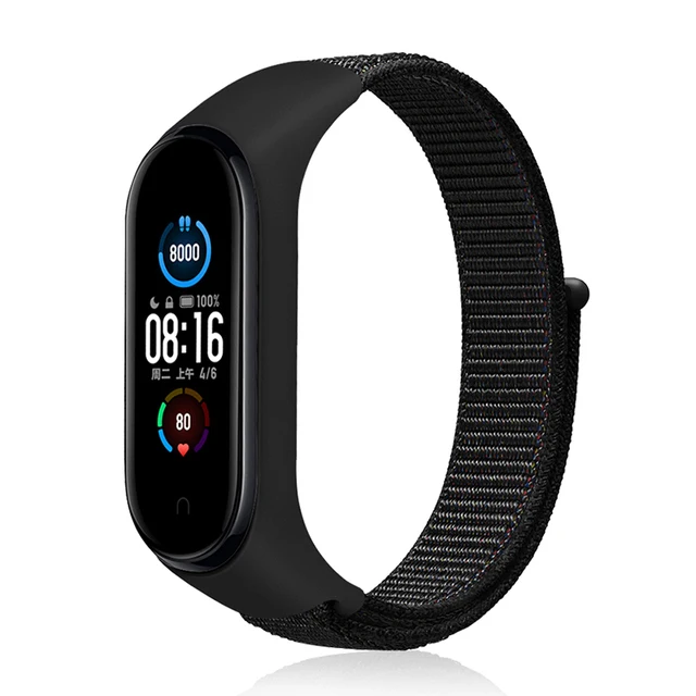 Nylon Sport Loop Strap for Smart Fitness Tracker Watch