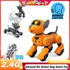 Infrared RC Robot Dog Electronic Stunt Dog Voice Command Touch Intelligent Programmable Music Dance Educational Toy for Kid Gift 1