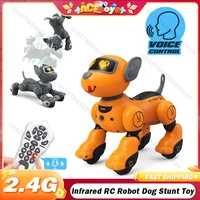 Infrared RC Robot Dog Electronic Stunt Dog Voice Command Touch Intelligent Programmable Music Dance Educational Toy for Kid Gift 1