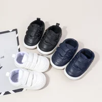 Spring and Autumn Baby Girls and Boys Casual Shoes Fashion Design Three Colors TPR Sole Anti Slip Newborn Toddler Shoes BSK4194 2