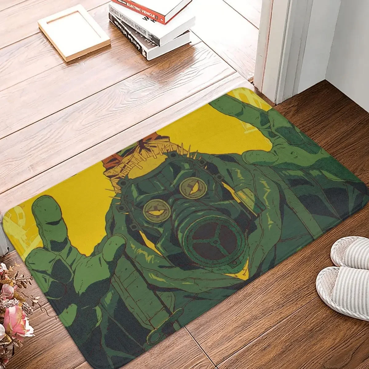 

Dorohedoro Cayman Ebisu Fujita Anti-Slip Rug Doormat Kitchen Mat Hallway Carpet Bedroom Decor