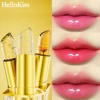 Make up 3pcs Lipstick Set Flower Jelly Crystal Clear Long Lasting Lips Color Change Pink lip gloss Cosmetics