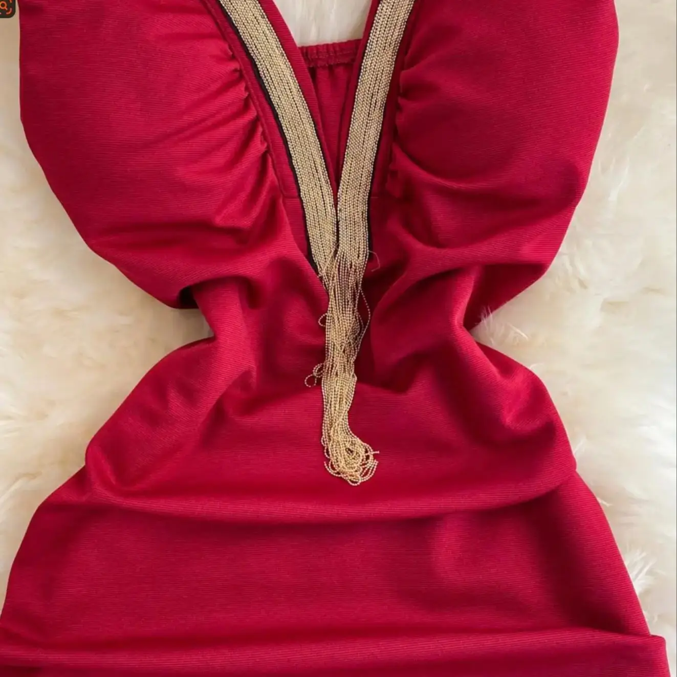 Mini robe de travail courte pour femme, col en V, coupe basse, dos