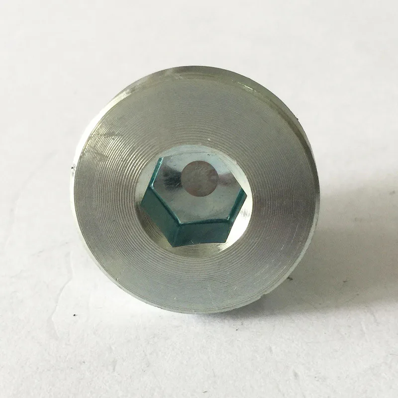 Metric M8~60X1.5mm Male Threaded ED Nut Ring Sealing Plug Hex Socket Flange Plug Seal Pipe Oil Plug Washer Plug Cap