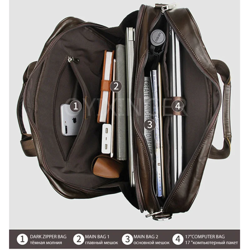 Leather Briefcases 17 Inch Laptop Briefcase Laptop Bag Inch Laptop