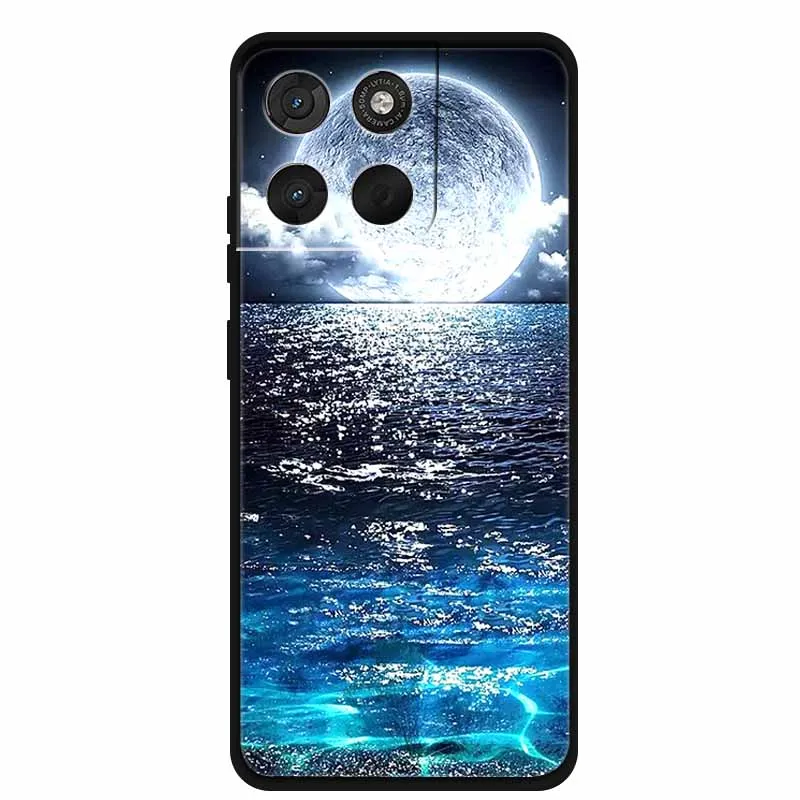 Cartoon Silicone Bumper Shockproof Soft Case - Protective Back Cover