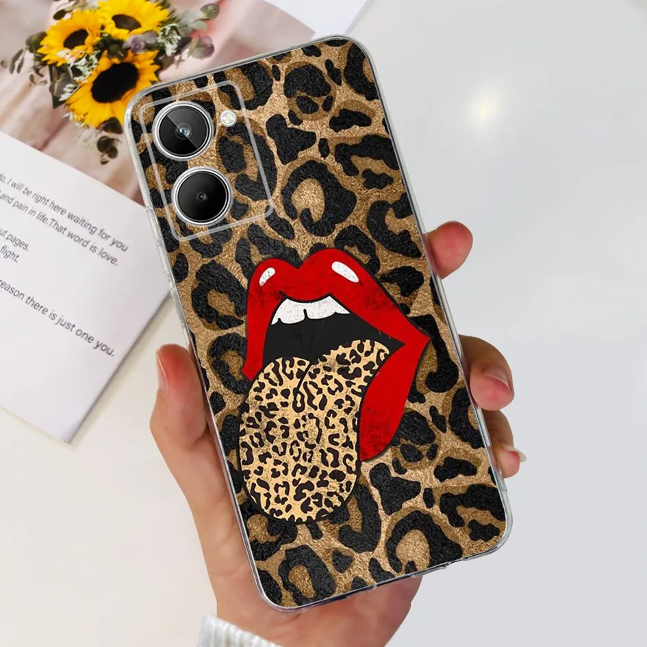 Cute Panda Cartoon Slim Soft Clear Silicone Phone Case