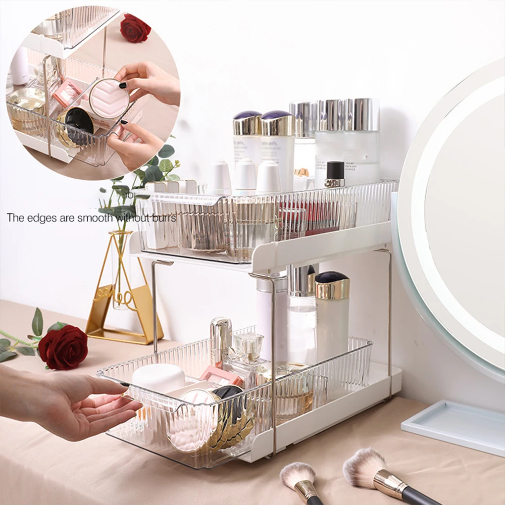 

Stackable Dish Drainer - Efficiently Dry And Store Utensils And Dishes Multifunctional ABS Bathroom Organizer Kitchen