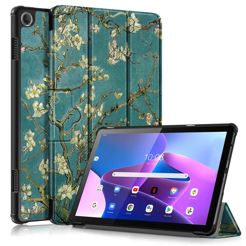 10.1 polegada flip suporte magnético capa inteligente