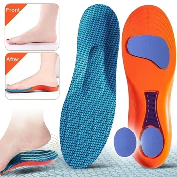 Sport Solette Ortopediche per Piedi Uomo Donna EVA Traspirante Assorbimento degli urti Modelli per fascite plantare Pad Uomo Donna Suola 1