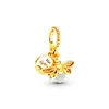 Glow-in-the-dark Firefly Sparkling Bee Red Ladybird Dangle Charm Beads Fit Original 925 Sterling Silver Bracelet Jewelry 6