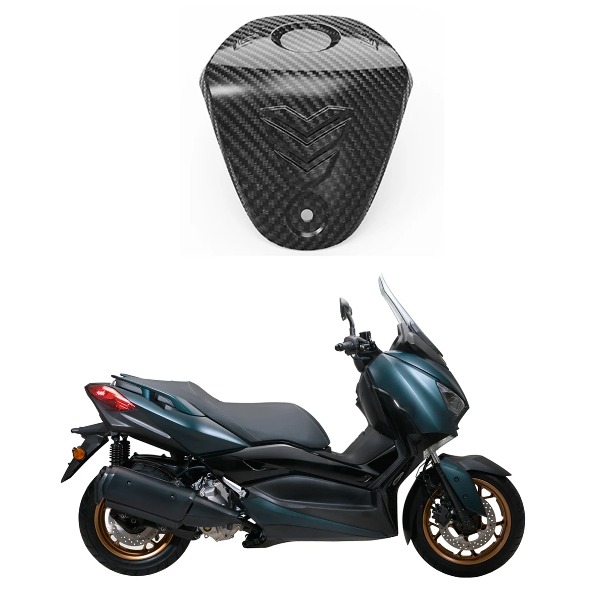 

Motorcycle Scooter Accessories Carbon Fiber Handlebar Upper Central Cover for YAMAHA X-MAX XMAX 250 300 400 XMAX250