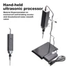 NEW Handheld Ultrasonic Homogenizer mixer cell disruptor cell sonicator 150W 100uL～100mL 3