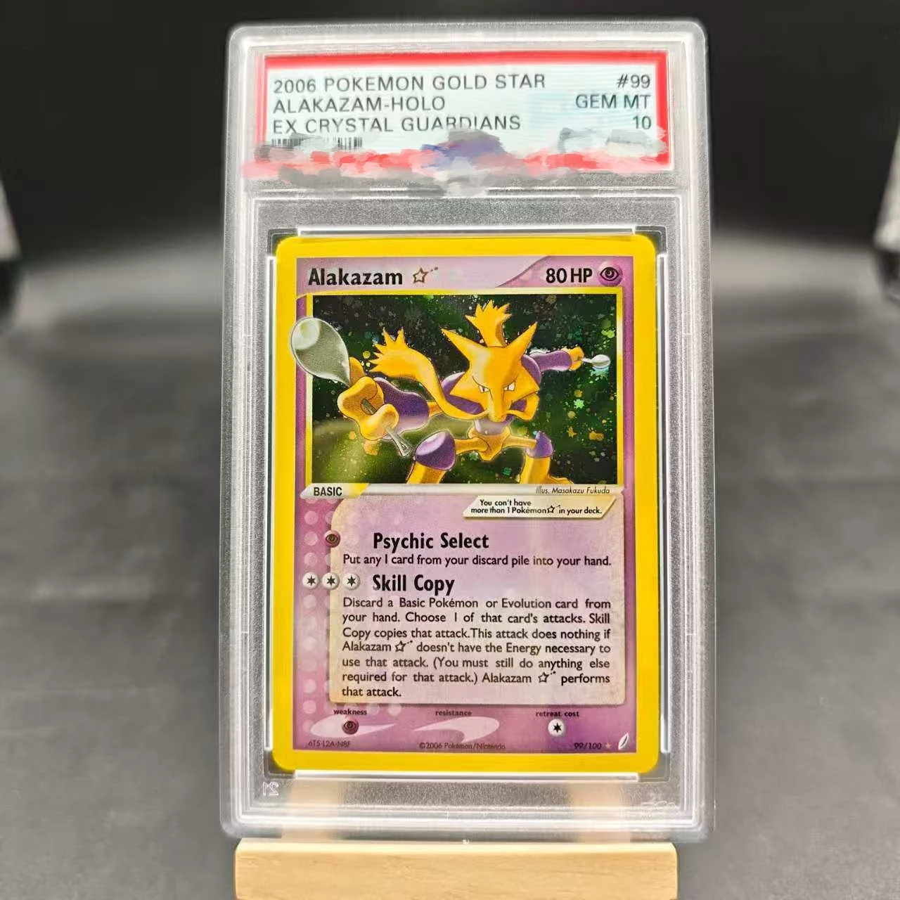 PTCG DIY 등급 카드 2006 골드 스타 레지로크 91/92 컬렉션 카드 카피 10포인트 등급 카드 애니메이션 게임 선물 장난감