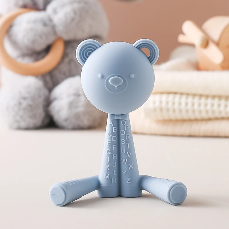 Baby Teething Cartoon Bear Pacifier 6