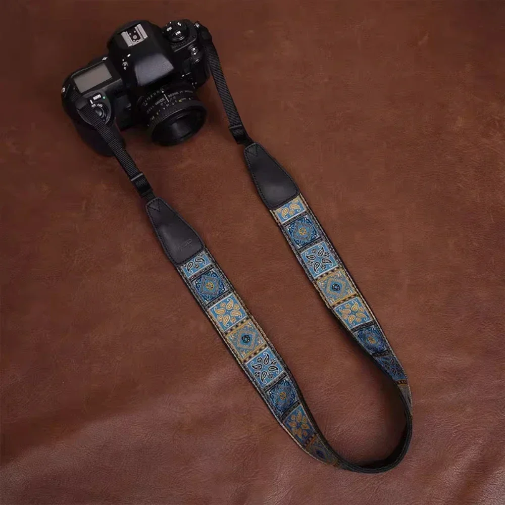 Cross Body Adjustable Neck Universal Lanyard Camera Neck Shoulder Strap Belt For SLR DSLR Camera