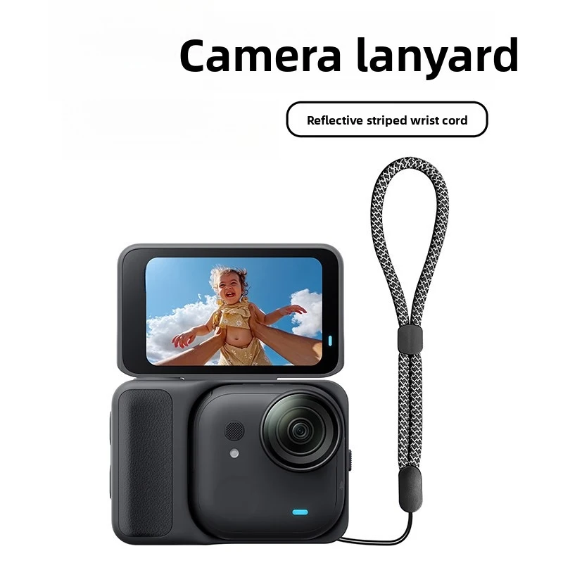 새로운 방수 방탄 목걸이 스트랩, Insta360 GO Ultra 카메라에 적합한 야외 반사 방지 분실 손목 랜야드
