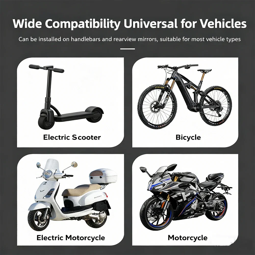 Supporto per cellulare da moto antiurto regolabile - immagine 6