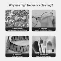 2026 New Ultrasonic Cleaning Machine Vibration Wash Cleaner Jewelry Glasses Cleaner Watch Cleaning Makeup Brush Cleaning Tool 5