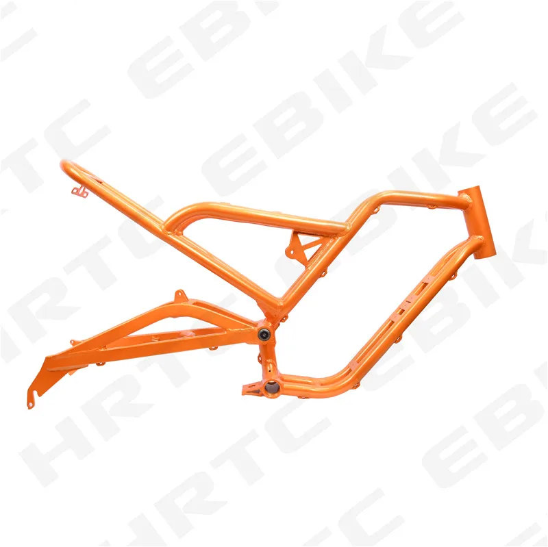 Description Picture 3 of item20-inch two-wheeled off-road electric snow fat tire bike frame Softtail all-terrain aluminum mountain emtb frame