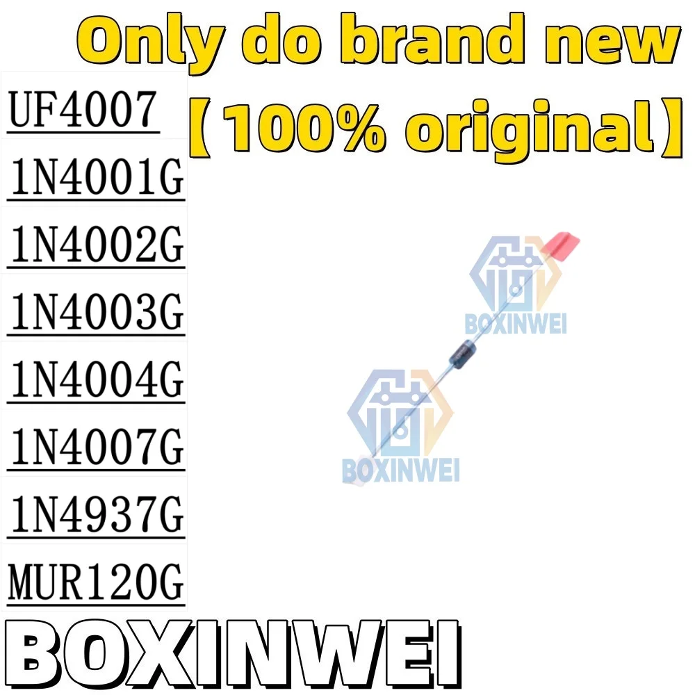 

10 шт. UF4007 1N4001G 1N4002G 1N4003G 1N4004G 1N4007G 1N4937G MUR120G