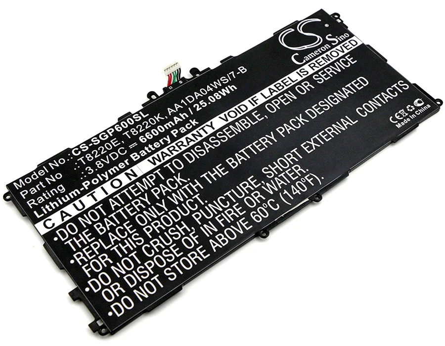 Cameron Sino Batteria Samsung Sm-P600 Sm-P601 Galaxy Note 10.1 Sm-T520 Sm-T525 Galaxy Tabpro 10.1 Sm-P605 Sm-P605V Sm-P607T