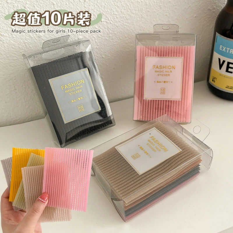 

10Pcs/Men's and Women's Hair Stickers Reusable Hair Clips Hair Holder Hairdresser Accessories Tape Hairstylist Hairstylist Tools